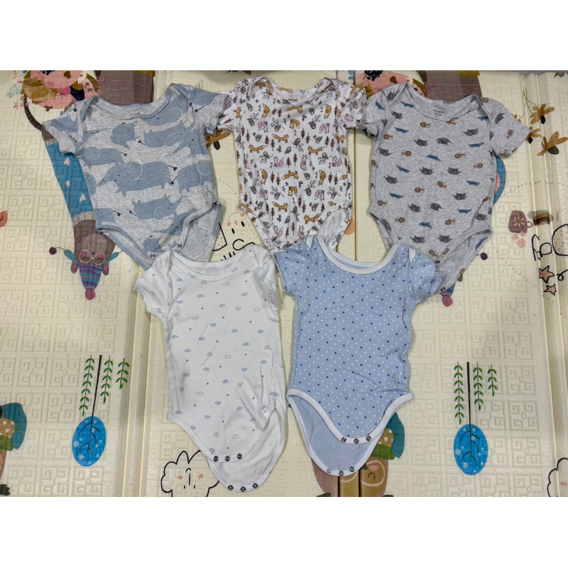 ชุดเด็ก kani kid’s 6-9month มือสองสภาพดี 5ชุด