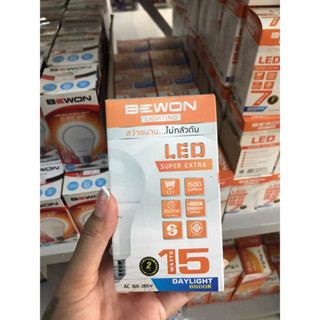 (สินค้าลดราคา) หลอดบับ LED Super Extra 15W หลอดLED หลอดไฟ หลอดแสงขาว