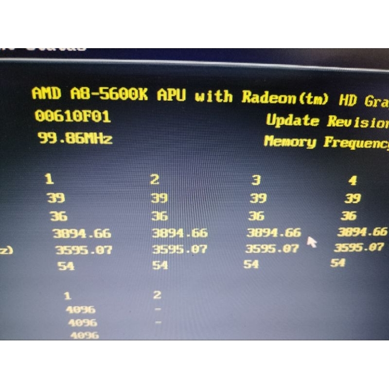cpu A8 5600K มีเฉพาะตัวไม่มีพัดลม