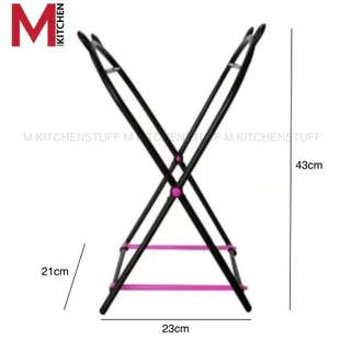 M KITCHEN 371 ที่แขวนถุงขยะ ที่แขวนถุงขยะในครัว ถังขยะ ถังขยะพับได้ ที่แขวนผ้าในครัว ที่แขวนอเนกประสงค์ (C3)