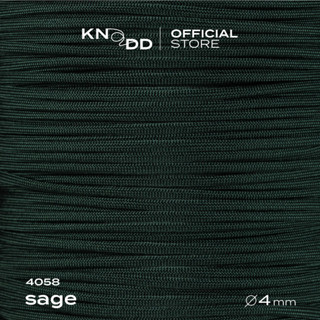 KNODD พาราคอร์ดไนลอน นำเข้าจากอเมริกา สี No.4058: Sage ขนาด 4มม