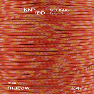 KNODD พาราคอร์ดไนลอน นำเข้าจากอเมริกา สี No.4135: Macaw ขนาด 4มม