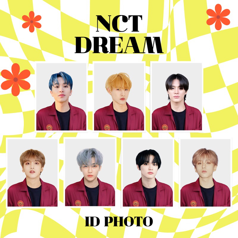 NCT DREAM - ID PHOTO รูปติดบัตร เสื้อช็อป nct ⚙️