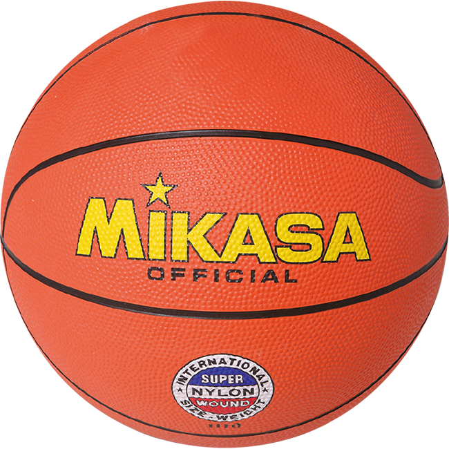 FBT MIKASA บาสเกตบอลยาง ลูกบาสเกตบอลมิกาซ่า No.1110 รหัส 35402