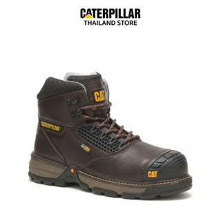 [พร้อมส่ง] Caterpillar Mens Excavator Superlite Carbon Comp Toe Work Boot รุ่น P91340 รองเท้าเซฟตี้ สีน้ำตาล