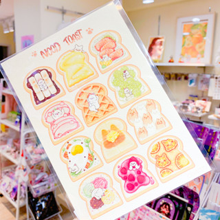 NOOD TOAST POSTCARD - A5 [CATLISM STUDIO]