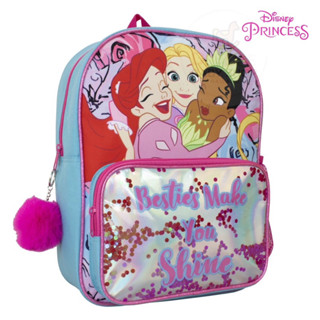 🌟พร้อมส่ง🌟 กระเป๋าเป้สะพายหลังสำหรับเด็ก Character UK Disney Princess Backpack