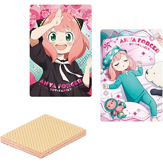 【Direct from japan】Spy X Family Wafers 2 (แพ็กละ 20 ชิ้น) ของเล่นลูกกวาด เวเฟอร์ (ขนมอบ) (Spy X Family)