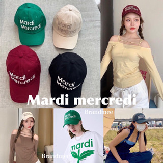 พร้อมส่ง 💢🇰🇷หมวกmardi mercredi #valenbasicstore