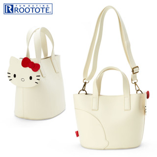 [ส่งตรงจากญี่ปุ่น] Sanrio Hello Kitty Rootote 2WAY กระเป๋า (สีขาว) ตัวละครญี่ปุ่น Sanrio ใหม่