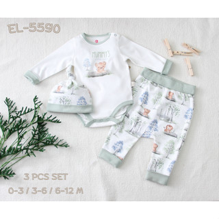 ELEGANT KIDS - ชุดเด็กทารก ชุดออแกนิค cotton interlock