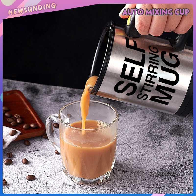 แก้วชงเครื่องดื่มอัตโนมัติ แก้วเก็บความร้อน ปั่นเวย์ J211