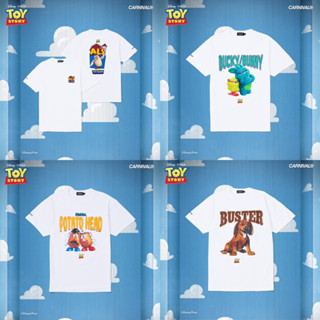 [carnival]เสื้อยืด CARNIVAL® &amp; Disney/Pixars Toy Story Collection Chapter 1 "Friends &amp; Foes"