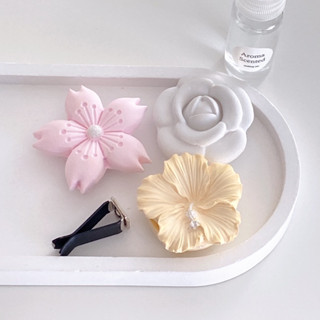 melting me : Floral Air Freshener  ปูนหอมอโรม่าแบบคลิปหนีบ น้ำหอมปรับอากาศ (16 กลิ่น)