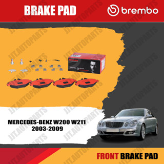 Brembo ผ้าเบรค MERCEDES BENZ E-Class E200 W211 2003-2009 [คู่หน้า, ดิสก์หลัง]