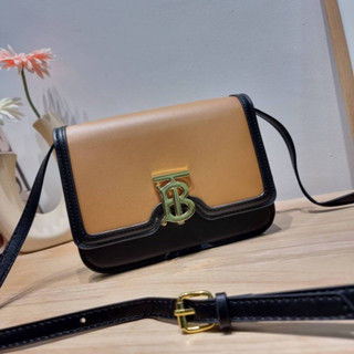 BBR SMALL LEATHER TB BAG