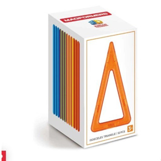 ของเล่น Magformers  ISOSCELES TRIANGLE  12 SET เสริมพัฒนาการเด็ก