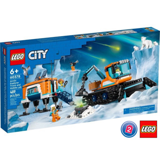 เลโก้ LEGO City 60378 Arctic Explorer Truck and Mobile Lab