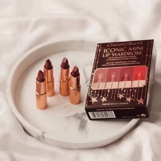 Charlotte Tilbury Iconic Mini Lip Wardrobe 4 แท่ง