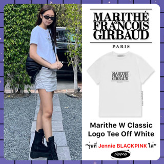 [พร้อมส่ง/ของแท้]☀️ Marithe - W Classic Logo Tee💕⁣💕⁣