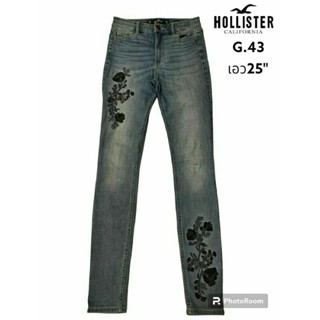 HOLLISTER แท้ เอว25 "กางเกงยีนส์หญิง