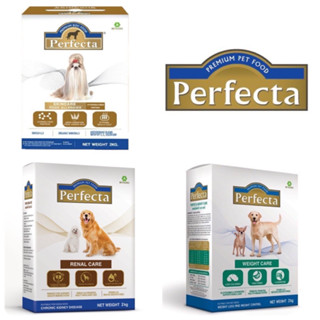 [puntongpetshop] อาหารสุนัข Perfecta 500g - 2กิโลกรัม Skincare (เพอร์เฟคต้าสกินแคร์) RENAL CARE และ Weight Care