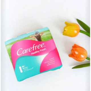 แคร์ฟรี Carefree แผ่นอนามัย บางมาตรฐาน 40 ชิ้นต่อแพ็ค