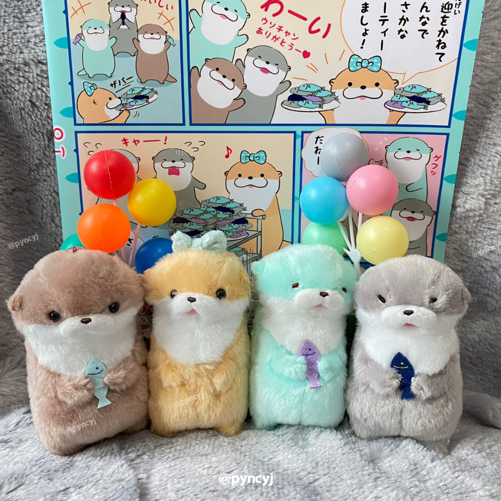 ตุ๊กตานาก รุ่นถือปลา รุ่นติดโบว์
