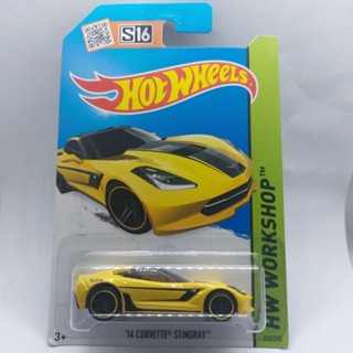 รถเหล็ก Hotwheels 14 CORVETTE STINGRAY (ib29)