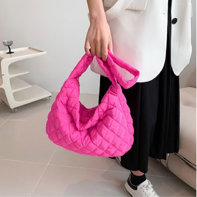 🔥พร้อมส่งที่ไทย10สี 🔥 Hobo bag กระเป๋าเจนนี่ กระเป๋าสะพายข้างใบใหญ่ ของขวัญวันเกิด