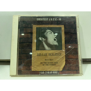 1   CD  MUSIC  ซีดีเพลง  BILLIE HOLIDAY      (K3J16)