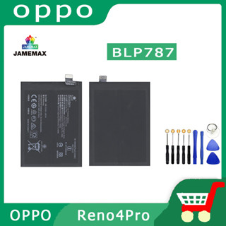 JAMEMAX แบตเตอรี่สำหรับ   OPPO Reno4Pro Model BLP787 คุณภาพระดับพรีเมี่