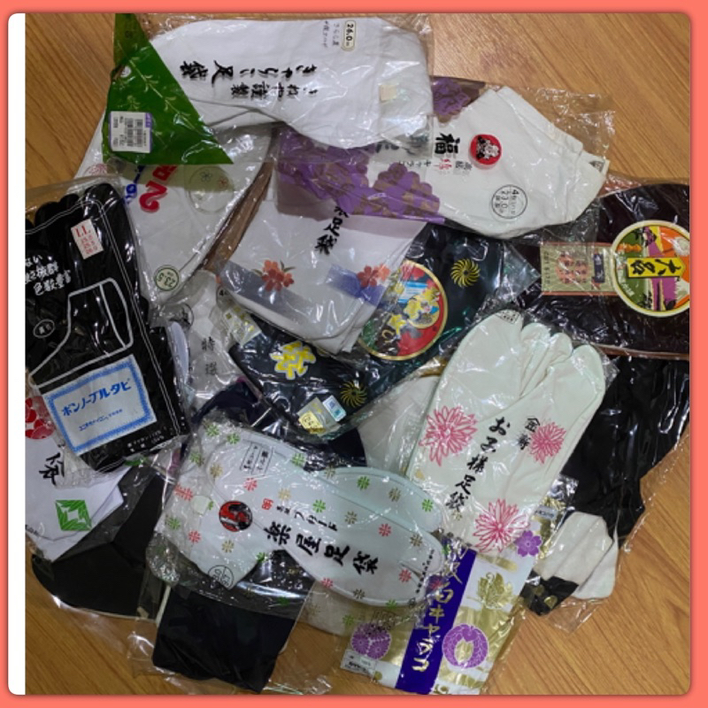 ทาบิ🧦ถุงเท้าใส่กับชุดญี่ปุ่น ให้เลือก+2 cm เพราะส่วนใหญ่เป็นผ้าคอตตอนไม่ยืด/ผ้าอื่นจะแจ้งให้ทราบ