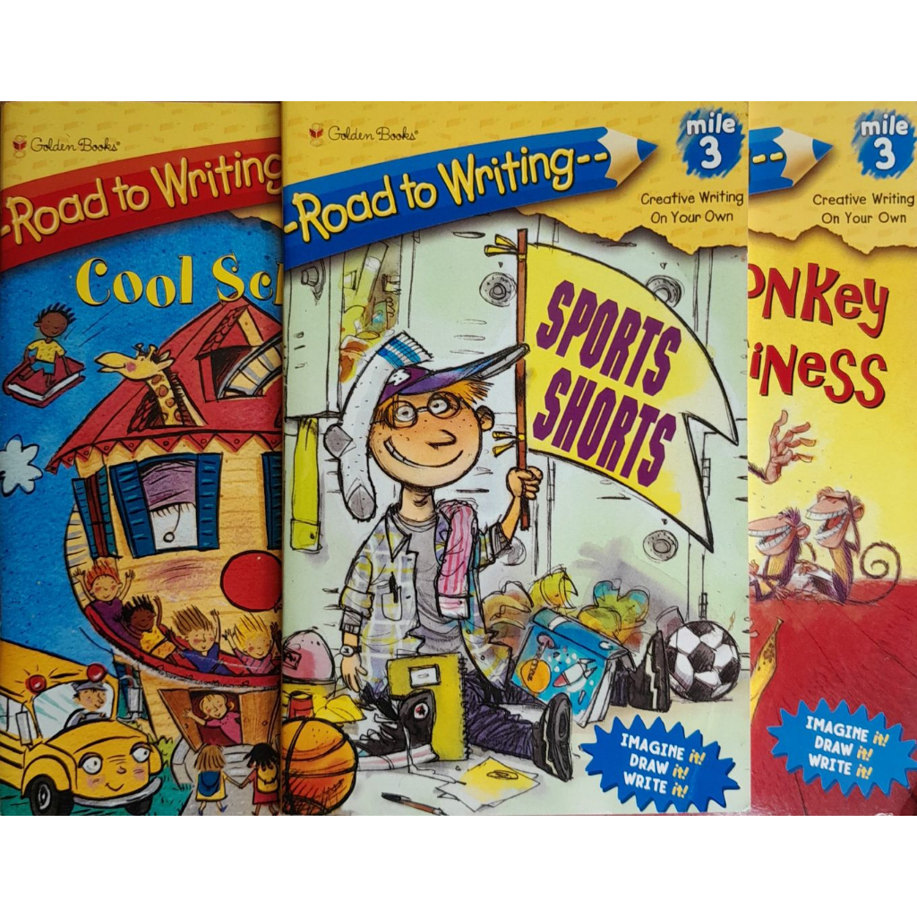 U15-5 Road to Writing Golden Books หนังสือมือสอง ปกอ่อน