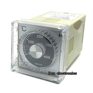 เครื่องควบคุมอุณหภูมิ TEMPERATURE CONTROLLER TYPE E5C2-R20K  0-400 C. 220VAC พร้อม SOCKET