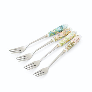 ชุดส้อมขนม Spode Morris &amp; Co. Set of 4 Pastry Forks