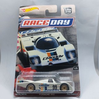 รถเหล็ก Hotwheels PORSCHE 962 RACE DAY (ib18)