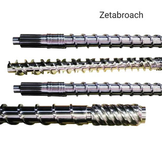 Extruder screw barrel rubber  งาน 4แกน 5แกน สอบถามได้