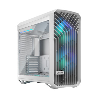 Fractal Design Torrent RGB White Tempered Glass Clear Tint ATX Case (FD-C-TOR1A-07)