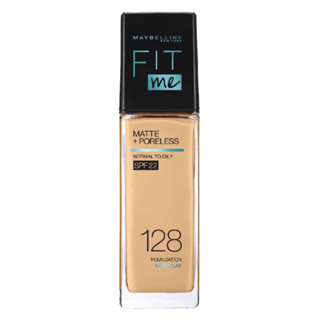 รองพื้นคุมมัน เมย์เบลลีน ฟิต มี แมท แอนด์ พอร์เลส 30 มล.MAYBELLINE FIT ME LIQUID FOUNDATION เครื่องสำอาง,รองพื้นเนื้อแมท