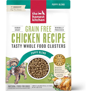 อาหารสุนัข The Honest Kitchen Whole Food Clusters สูตร Grain Free Puppy สำหรับลูกสุนัข ขนาด 1.8 kg (Best by 28 Sep 23)