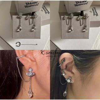 [ส่งฟรี] New Vivienne Westwood Earring