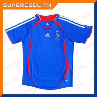 France 2006 Home Jersey เสื้อบอลทีมชาติฝรั่งเศสย้อนยุค