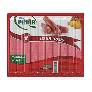 Pınar beef Sausage 430 G 10 Pieces / ไส้กรอกเนื้อวัว