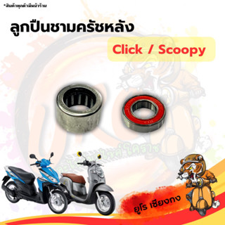 ลูกปืนชามครัชหลัง Click Scoopy