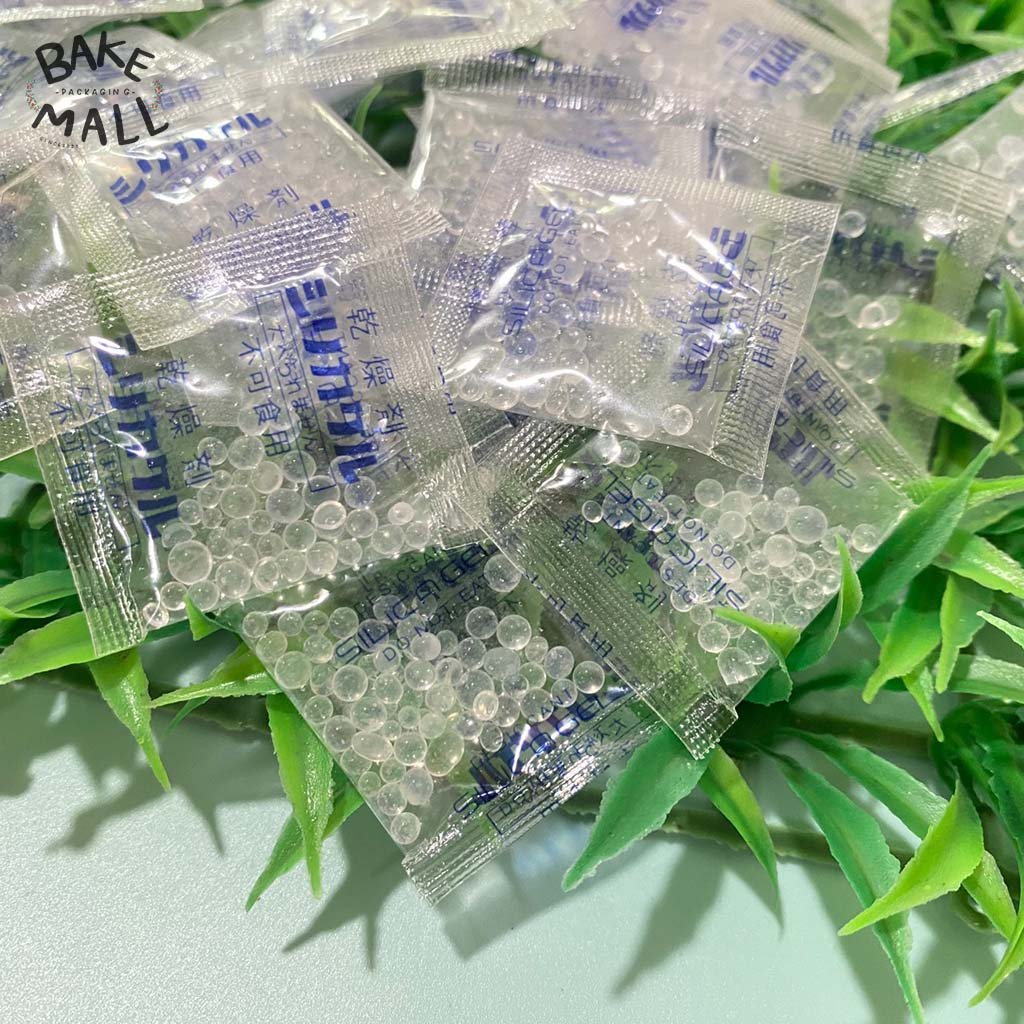 พร้อมส่ง 🚚✅✨ ซองกันชื้น 100 กรัม/แพ็ค ใส่อาหาร กันชื้น เม็ดกันชี้น เม็ดดูดความชื้น silica gel