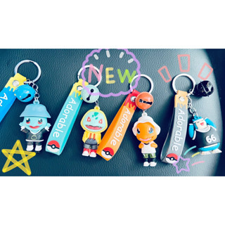 🔥มี100แบบ พวงกุญแจกระเป๋าใส่เหรียญลายการ์ตูนใหม่ New cartoon wallet keychain for bag YSK