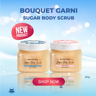 BOUQUET GARNI Sugar Body Scrub Clean Soap/ White Musk 500g