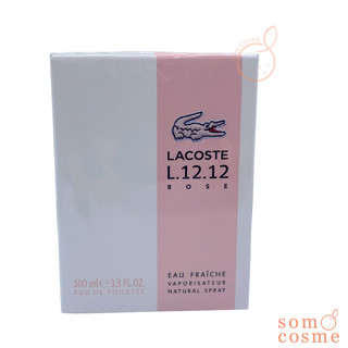 LACOSTE L.12.12 Rose  Eau Fraiche Eau De Toilette 100ml.