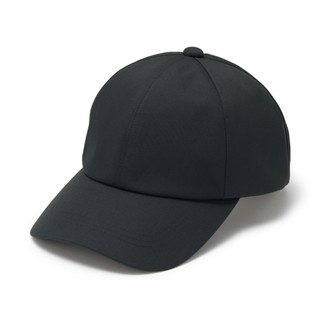 MUJI (มูจิ) หมวกแก๊ปผ้ากันน้ำ สีดำ Water Repellent Cap Black (55-59cm)